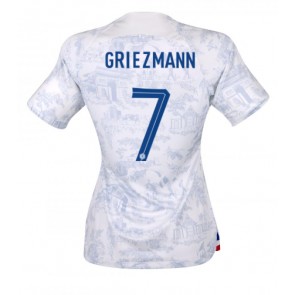 Frankrig Antoine Griezmann #7 Replika Udebanetrøje Dame VM 2022 Kortærmet